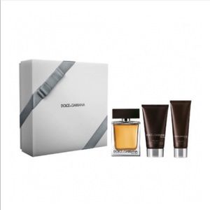 DOLCE & GABBANA THE ONE 3 PC GIFT SET FOR MEN